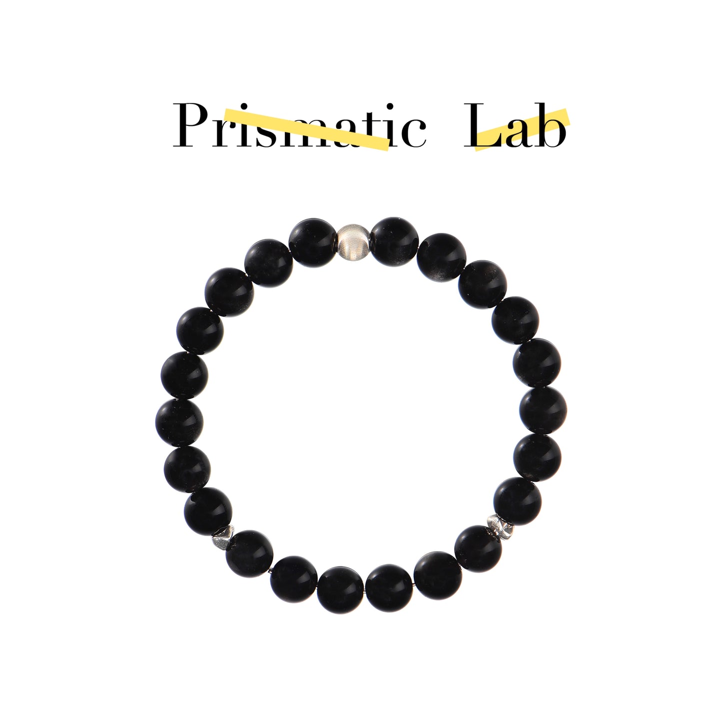 【Energy】Silver Sheen Obsidian——VOID BLOOM BRACELET
