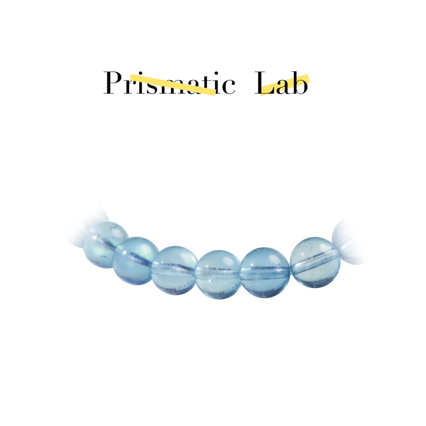 Aquamarine & Obsidian Twin Bracelet