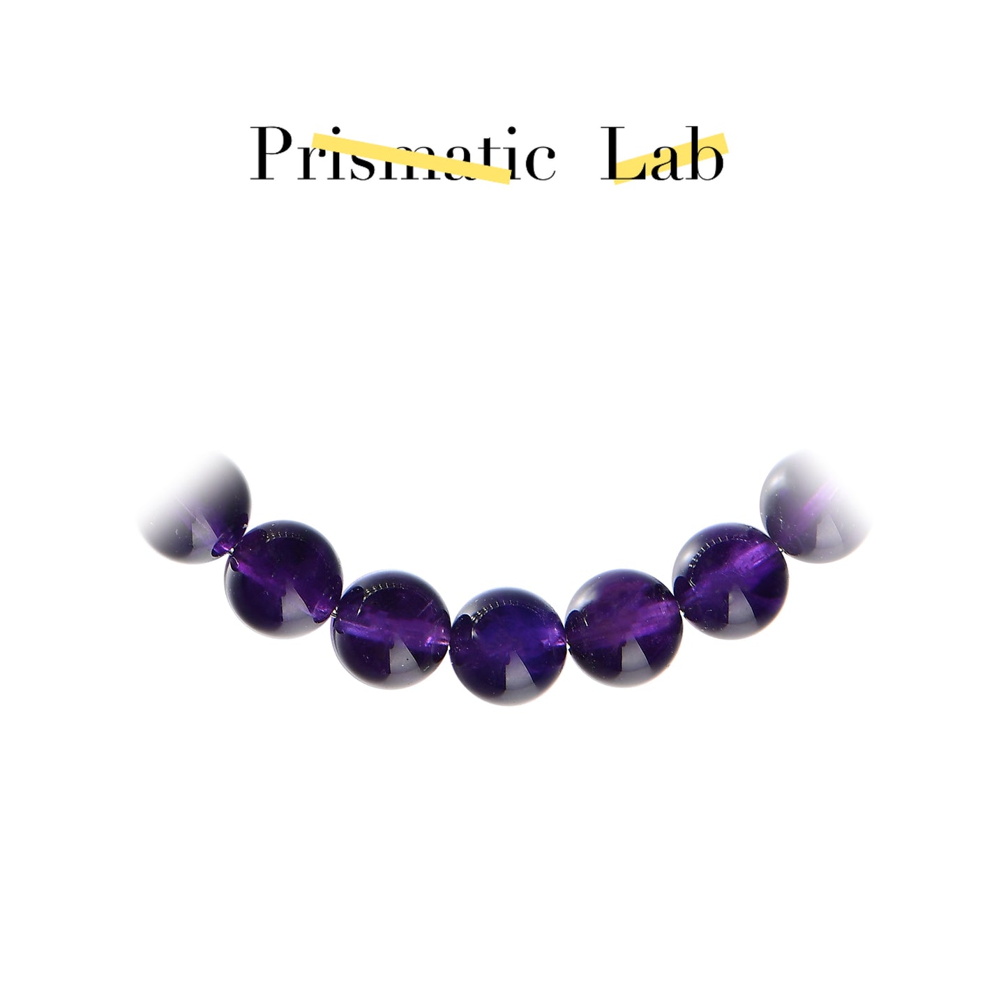【Triple energy matrix】Citrine · Lavender Quartz · Amethyst Triad Bracelet