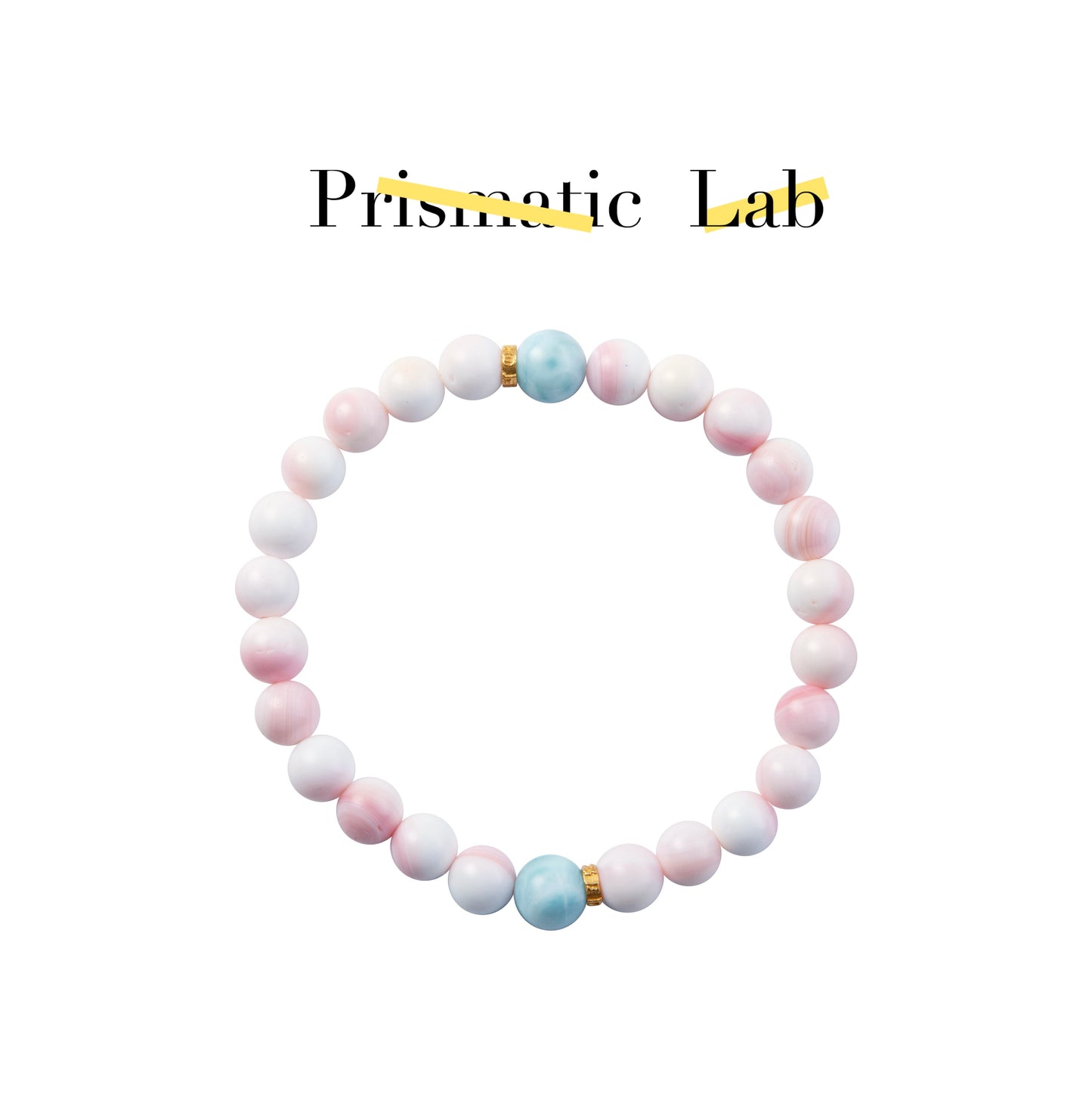 【AURA BLOOM】AQUAFERRA Crowned Conch Vortex Bracelet