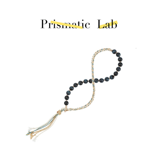 Blue Tiger's Eye Tibetan Cord