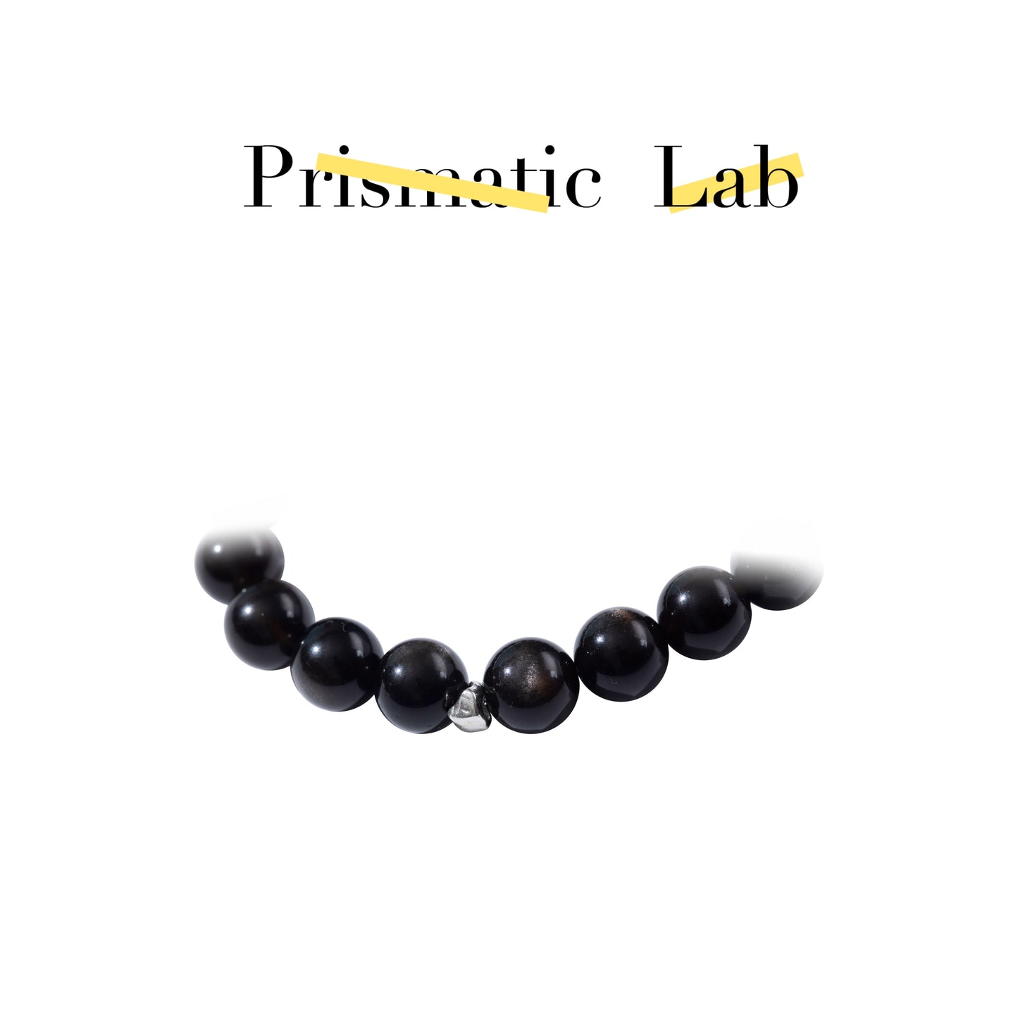 【Energy】Silver Sheen Obsidian——VOID BLOOM BRACELET