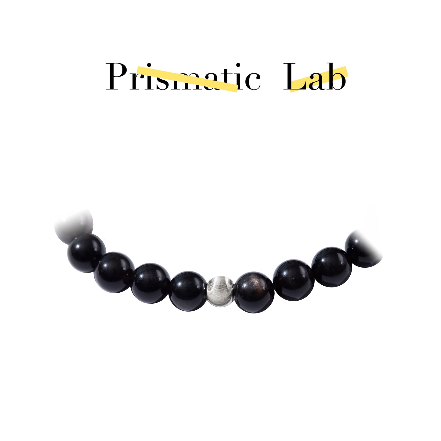 【Energy】Silver Sheen Obsidian——VOID BLOOM BRACELET