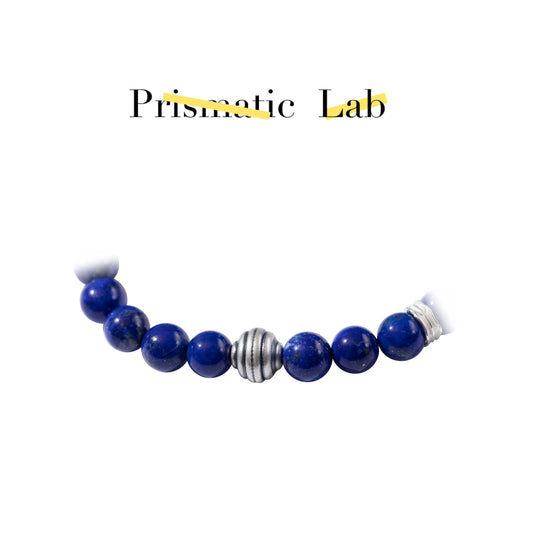 【Moon-forged argent guardians】Lapis Lazuli & Sterling Silver Jewelry
