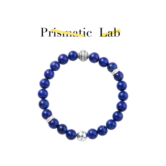 【Moon-forged argent guardians】Lapis Lazuli & Sterling Silver Jewelry