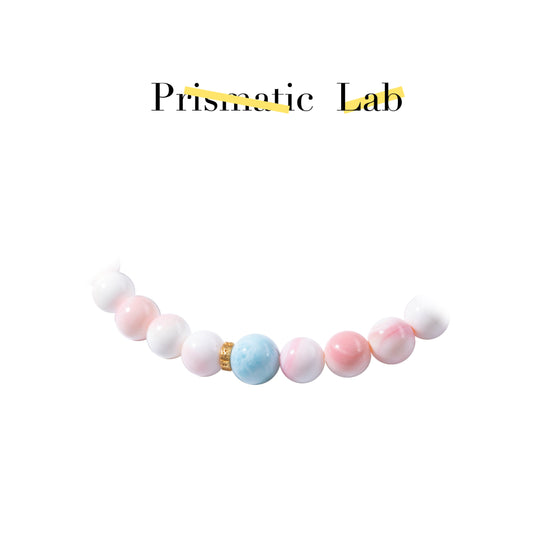 【AURA BLOOM】AQUAFERRA   Crowned Conch Vortex Bracelet