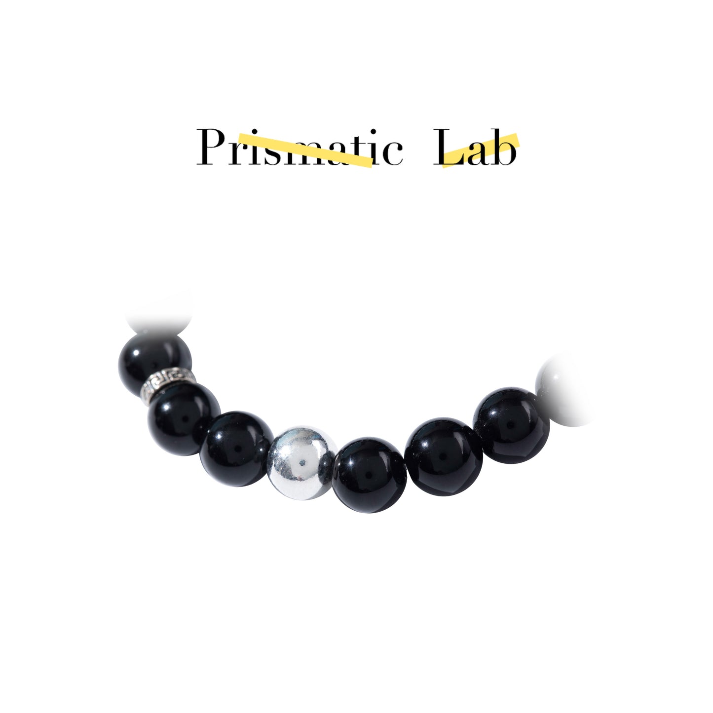 【Fashion Energy】COSMIC GUARDIAN BRACELET——Obsidian • Lapis Lazuli • Sterling Silver
