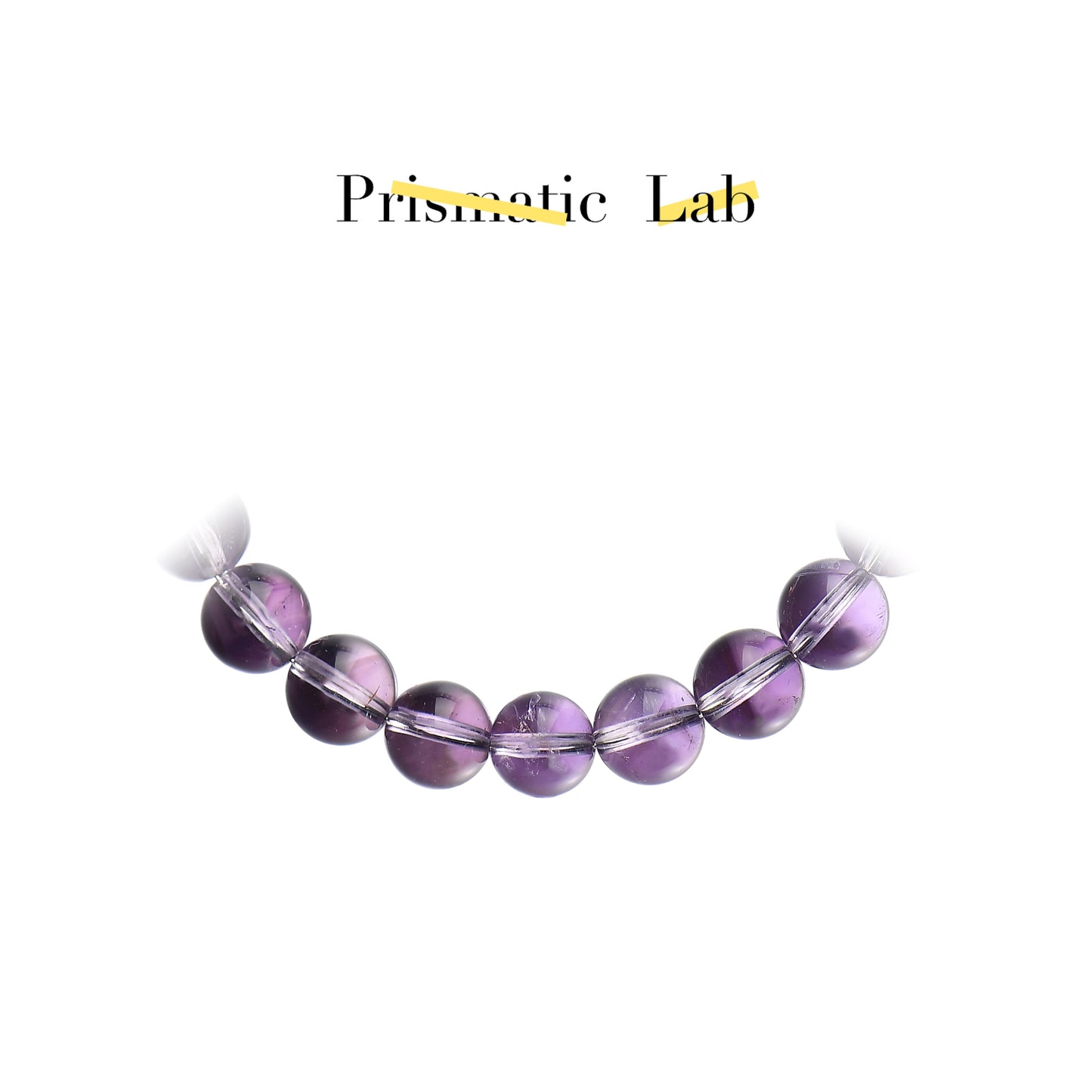 【The Partner of Protection and Spirituality】Obsidian & Amethyst Twin Bracelet