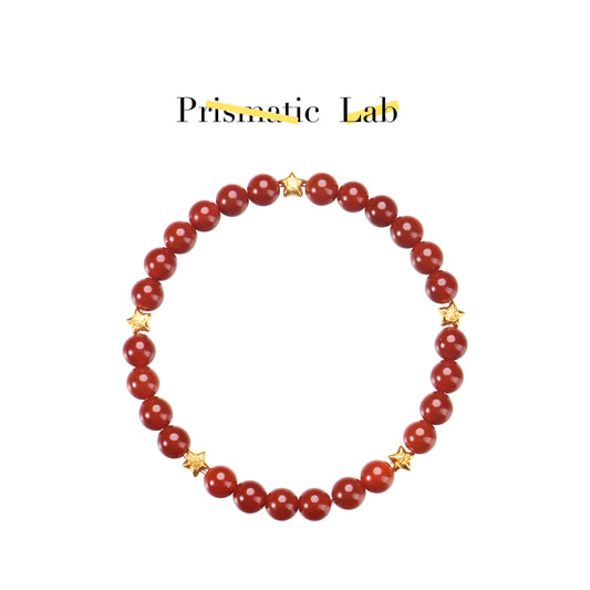 A single spark can start a prairie fire Red agate